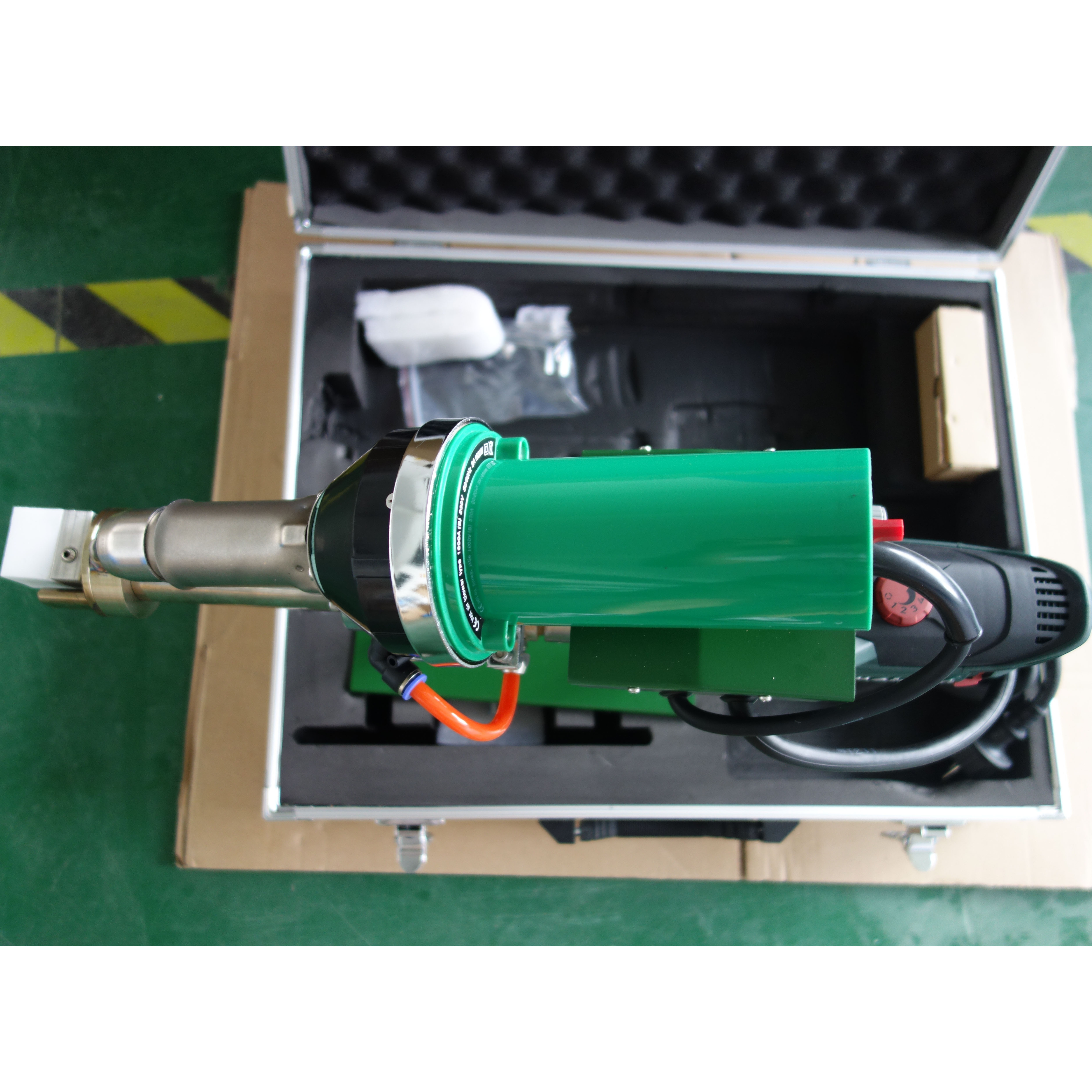 1600W Hand Extrusion Welder Gun Plastic Hot Melt Extrusion Machine, Hand Extruder Welding Gun