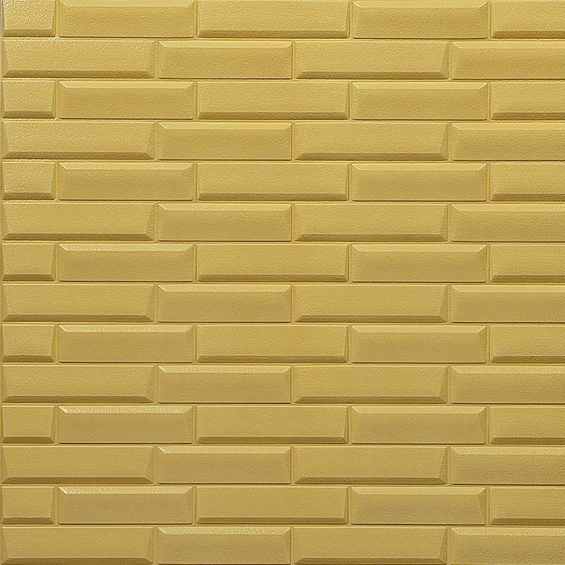 beautiful art 3D PE foam wall brick PVC self adhesive wallpaper plastic peel and stick wall panel