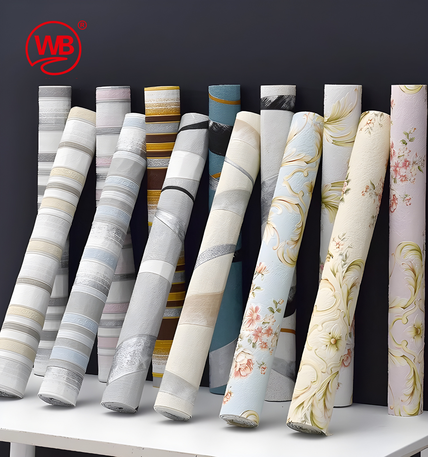 3D foam wallpaper roll panels  interior papel tapiz para pared 3d wall panel