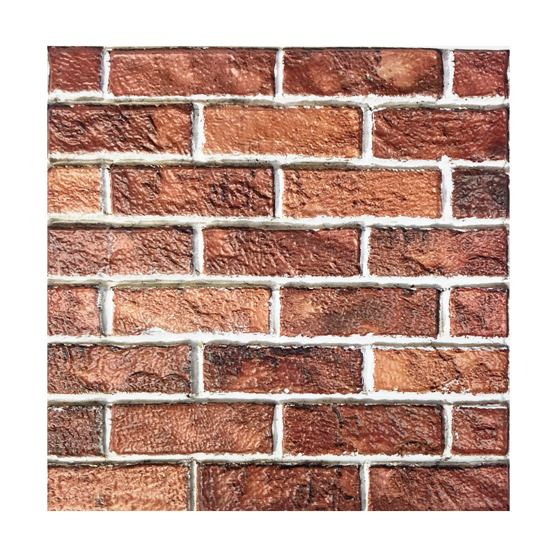 30*30 3D faux brick PVC wall panels self adhesive wall tiles Mositureproof Waterproof for indoor decoration