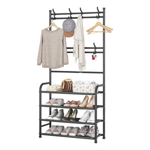 Stainless Steel Shoe Shelf  Wall Mounted Shoe Rack Organizer  Space Saving Retail Shop Shoe Racks