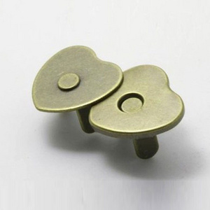 Wholesale cheap metal magnetic snap button magnet buttons for leather bags