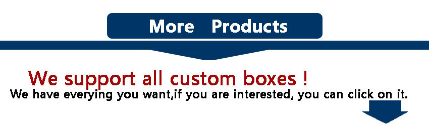 Custom made Christmas gift boxes Accept various shapes and sizes of custom luxury packaging boxes