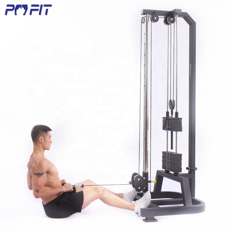 Muti functional lat pull down machine trolley arms power rack wall mount cable station pull-up racks