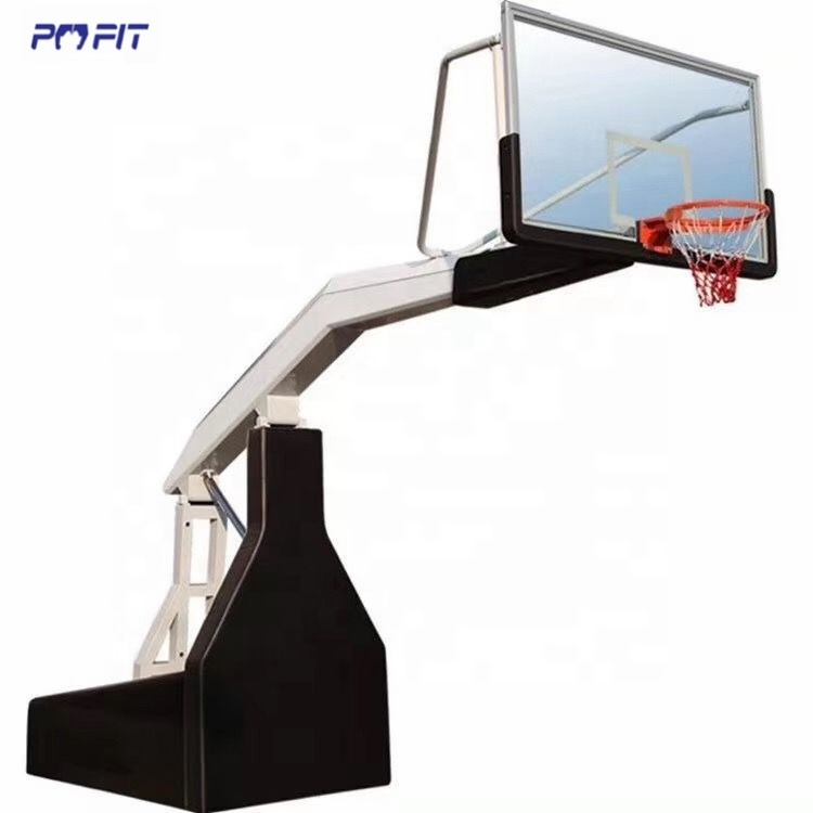 Portable height adjustable movable basketball stand FIBA standard basketball hoop outdoor indoor used basketball hoops for sale