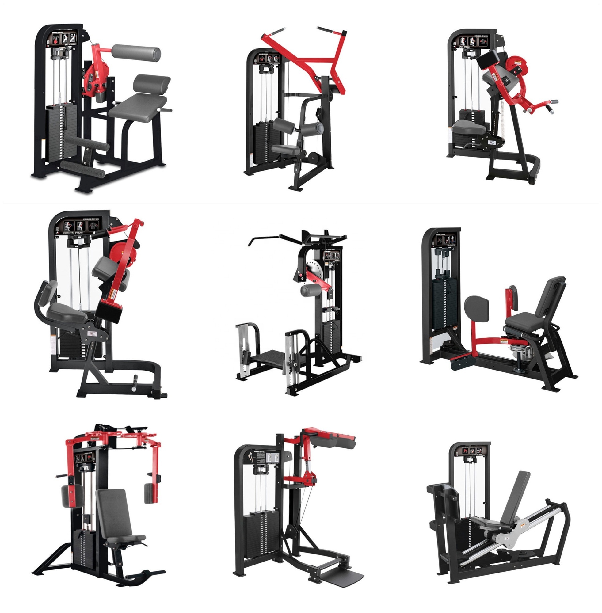 Gym Fitness Steel Leg Curl Machine Pin Loaded Prone Kneeling Leg Curl Exercise Strength Training Extension for Chest