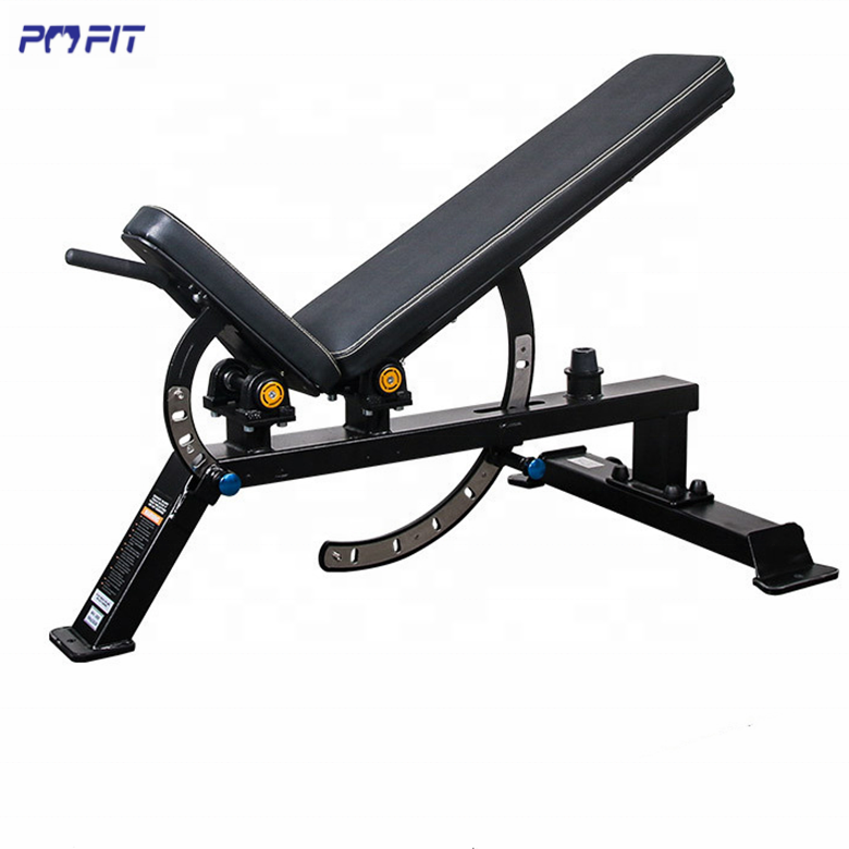 Commercial gym bench press fitness weightlifting dumbbell sit up bench multiple gym bench