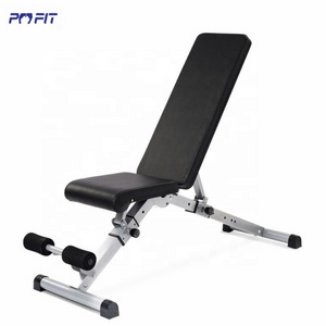 Adjustable weightlifting exercise bench gym fitness bodybuilding decline ab bench foldable flat sit-up bench