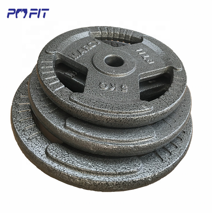 Free weight barbell plate 5kg 10kg 15kg regular weight plate cast iron bumper plate barbell gym equipment plated weights