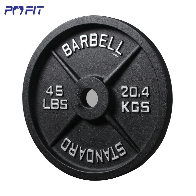 Cast iron weight plates rectangular pesas mancuernas bumper barbell weight plates weightlifting steel plate weight