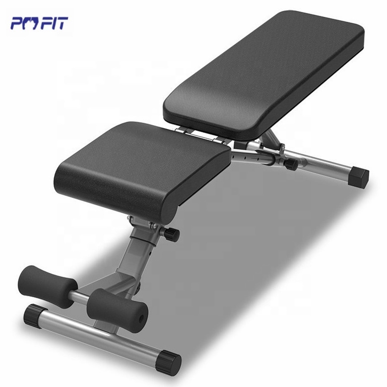 Adjustable weightlifting exercise bench gym fitness bodybuilding decline ab bench foldable flat sit-up bench