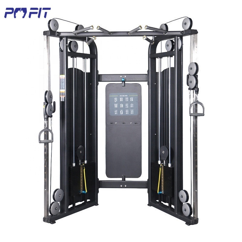 Bodybuilding muti functional smith machine price cable station gym equipment cheap cable crossover machine