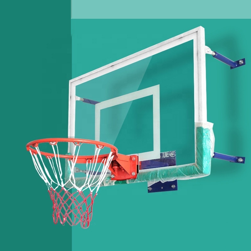 FIBA standard 10mm 12mm tempered glass basketball hoop backboard fiberglass polycarbonate basketball backboard