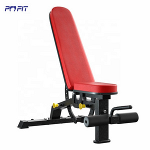 All-In-One Adjustable Metal Weightlifting Bench Indoor Training Foldable Fitness Chest Exercise Workout Bench Plate Bodybuilding