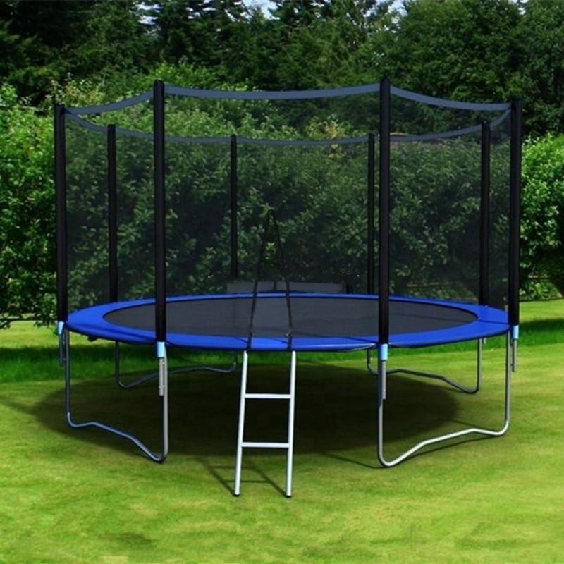 Waterproof big trampoline park enclosure adult outdoor large fitness trampoline