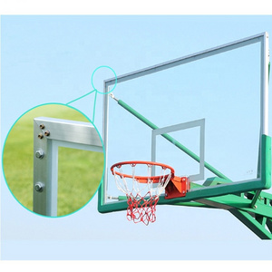 FIBA standard 10mm 12mm tempered glass basketball hoop backboard fiberglass polycarbonate basketball backboard