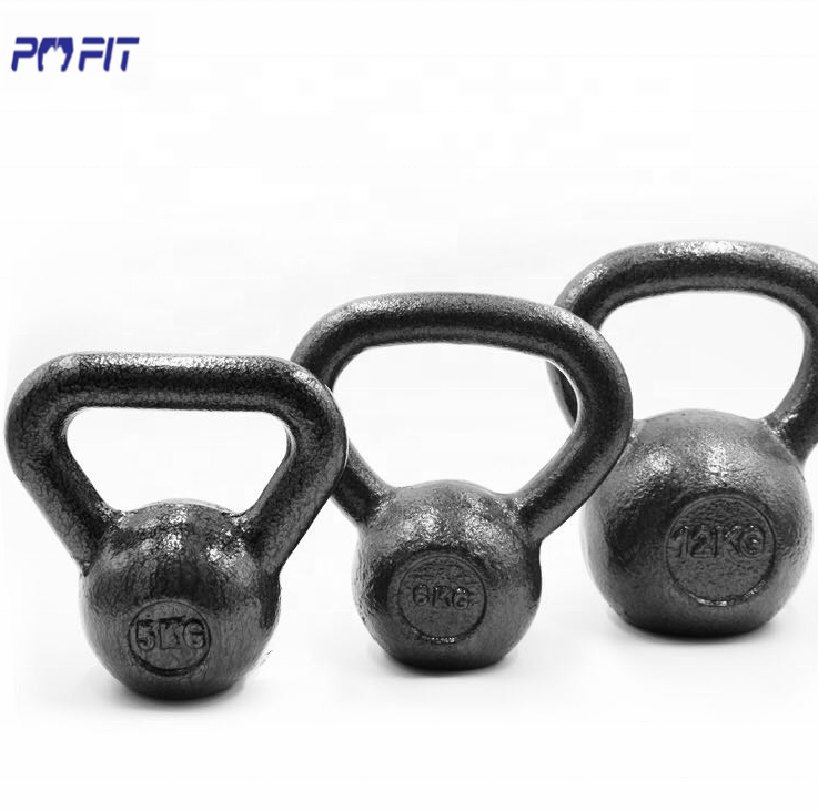 Wholesale gym fitness weightlifting 8kg 10kg 12kg dumbbell kettle bell set cast iron kettlebell for bodybuilding