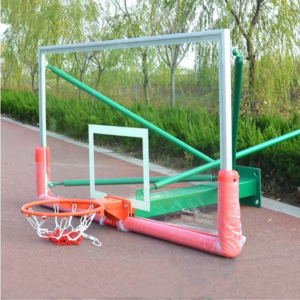 FIBA standard basketball hoop 1200mm 72 inch tempered glass basketball board fiberglass basketball backboard with spring rim