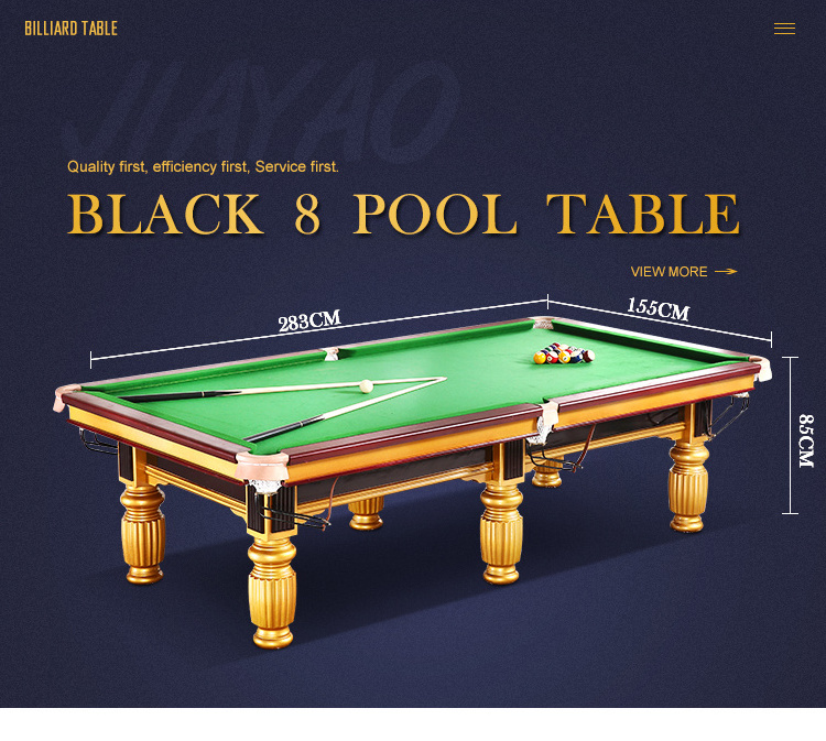 7ft 8ft 9ft 10ft 12ft full size snooker table billard slate marble top pool table dinning table