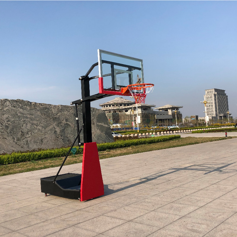 Adjustable movable Children & Adult basketball stand foldable hydraulic basketball hoop portable basketball system