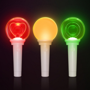 LED Lightsticks Custom LOGO Multicolor Party Glowing Ball Light Sticks Kpop Light Sticks Concert for Idol Concerts  Light Sticks