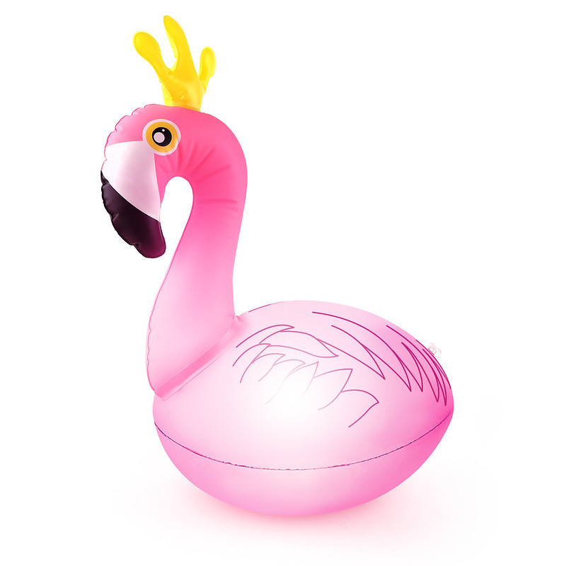 Party Wedding Swimming Pool Inflatable Light Waterproof Floating Pool Light with Remote Control Flamingo Solar Pool Light