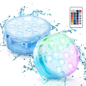 US Patent Wholesale Pool Light 3AAA Battery Operated Waterproof Mini Aquarium Bath Tub Kids Submersible Underwater Lights