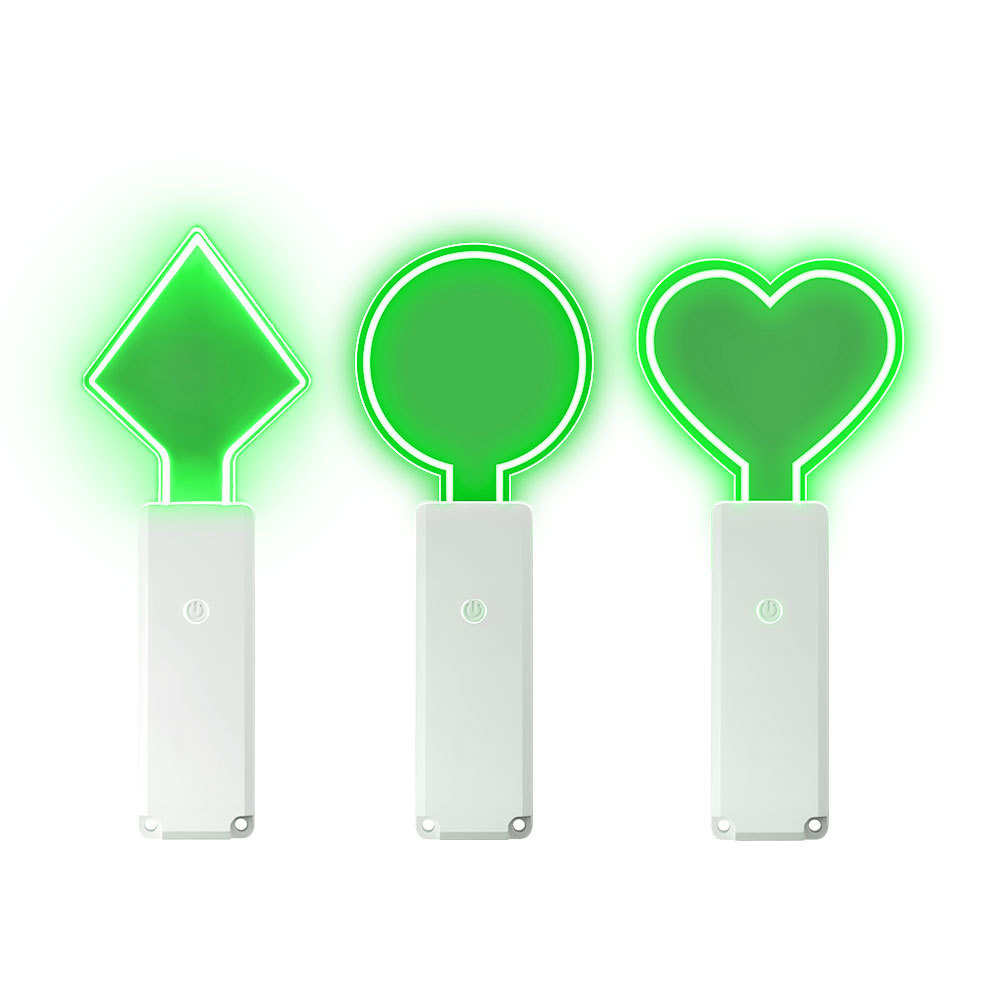 Rave Light Glowing Sticks Glow Green Stick Glowsticks Rechargeable Bulk Pack Up LED Glow Sticks Concert Lights