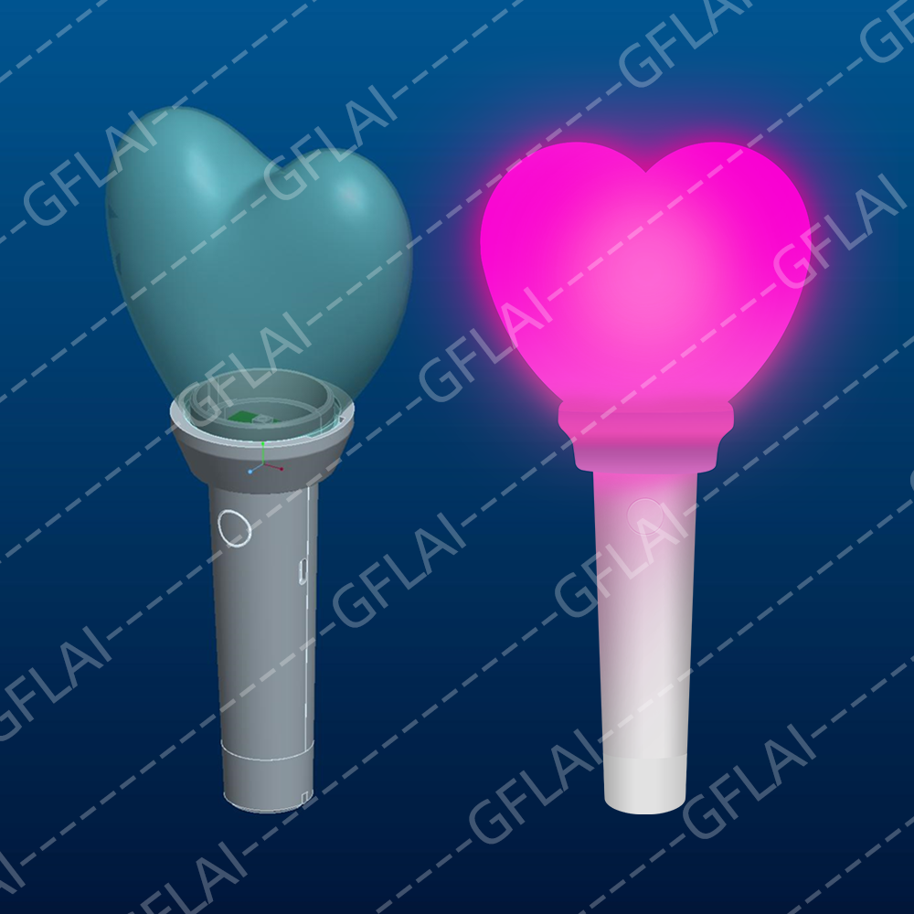 Cheering Light Stick ODM/OEM Kpop Merchandise Kpop Idol LED Lightsticks Custom Official Light Sticks for Idol Concerts