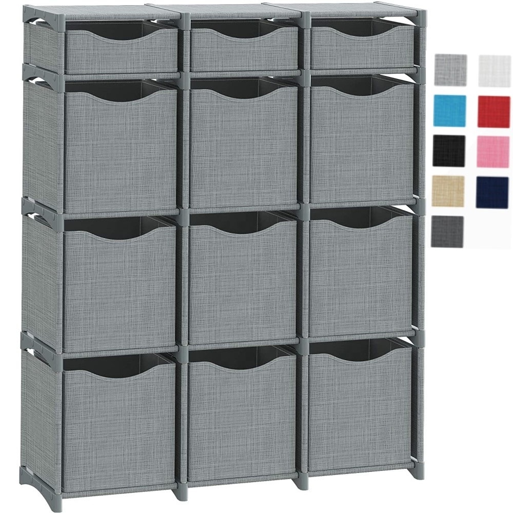 New Design Home Organization Entry Folding Storage Cabinet Cubes Shelves