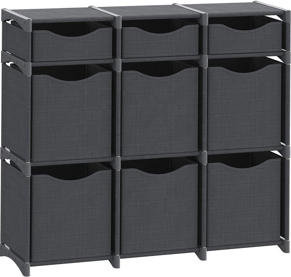 New Design Home Organization Entry Folding Storage Cabinet Cubes Shelves