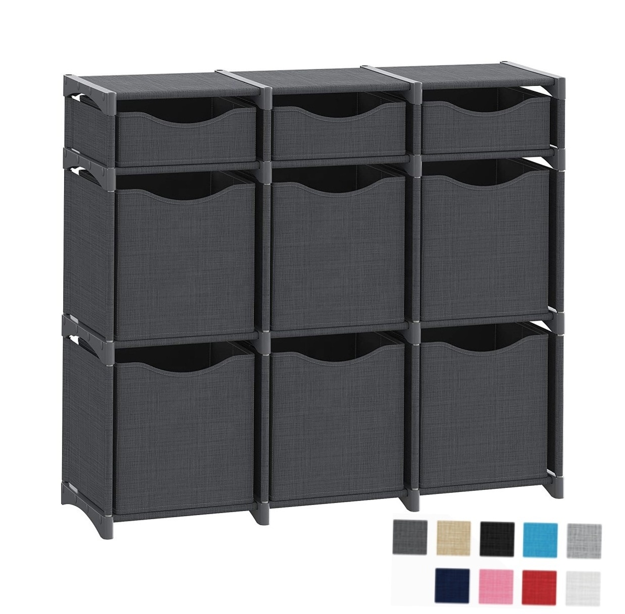 New Design Home Organization Entry Folding Storage Cabinet Cubes Shelves