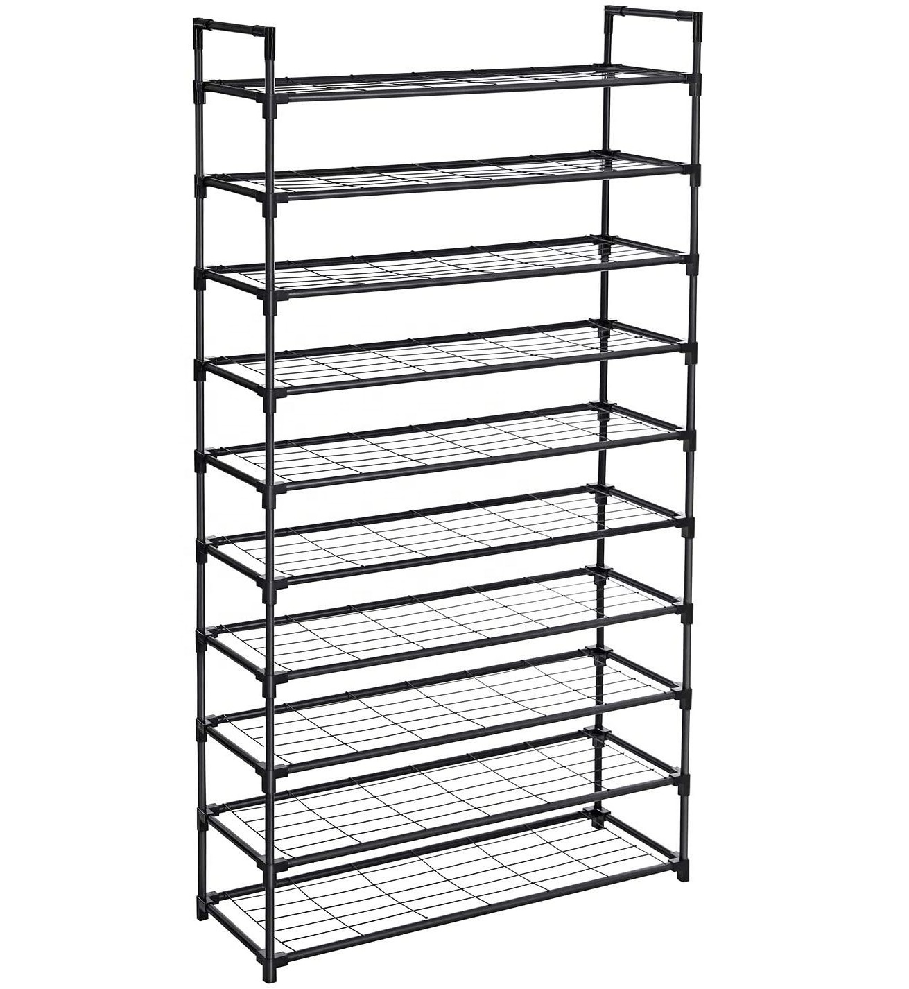 Stackable Home Storage Organization Shelf Storage Racks & Shelving Units