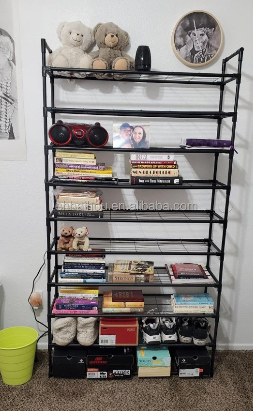 Stackable Home Storage Organization Shelf Storage Racks & Shelving Units