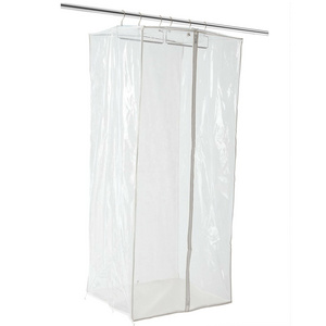 2022 hot selling Clear Garment Bags for Hanging Clothes Transparent Suit Bags for Closet Storage Coat Cover