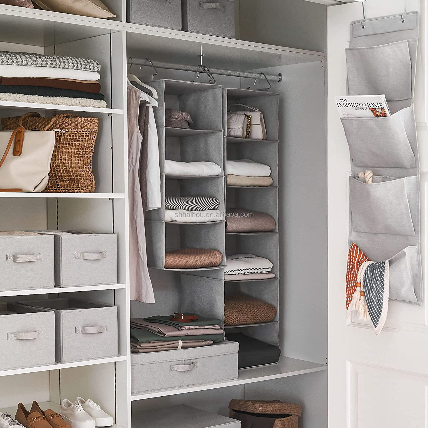 Home & Garden Storage & Organization Closet Organization Hanging Closet Organizers