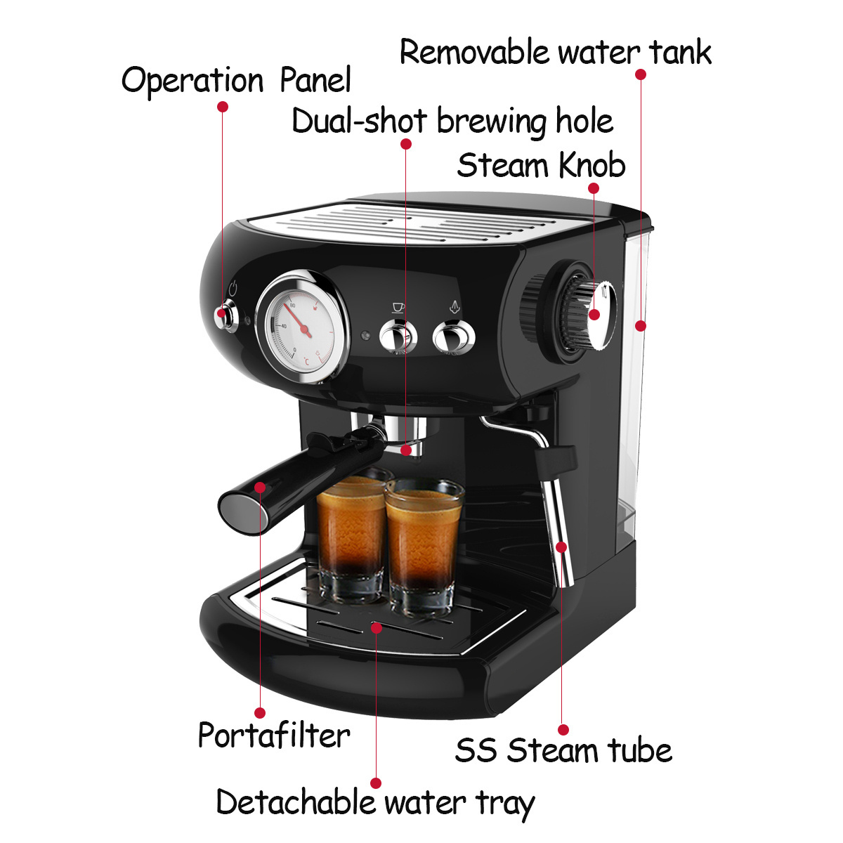 Best Coffee Makers Electric Capsule Coffee Maker Portable Espresso Smart Coffee Machine