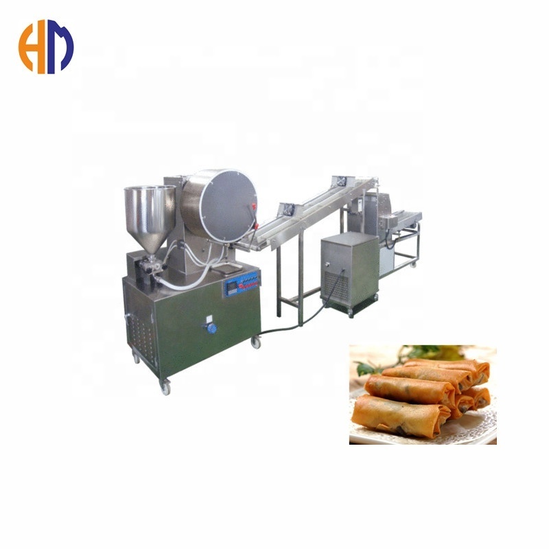 automatic packaging dumpling making machine spring roll skin making machine