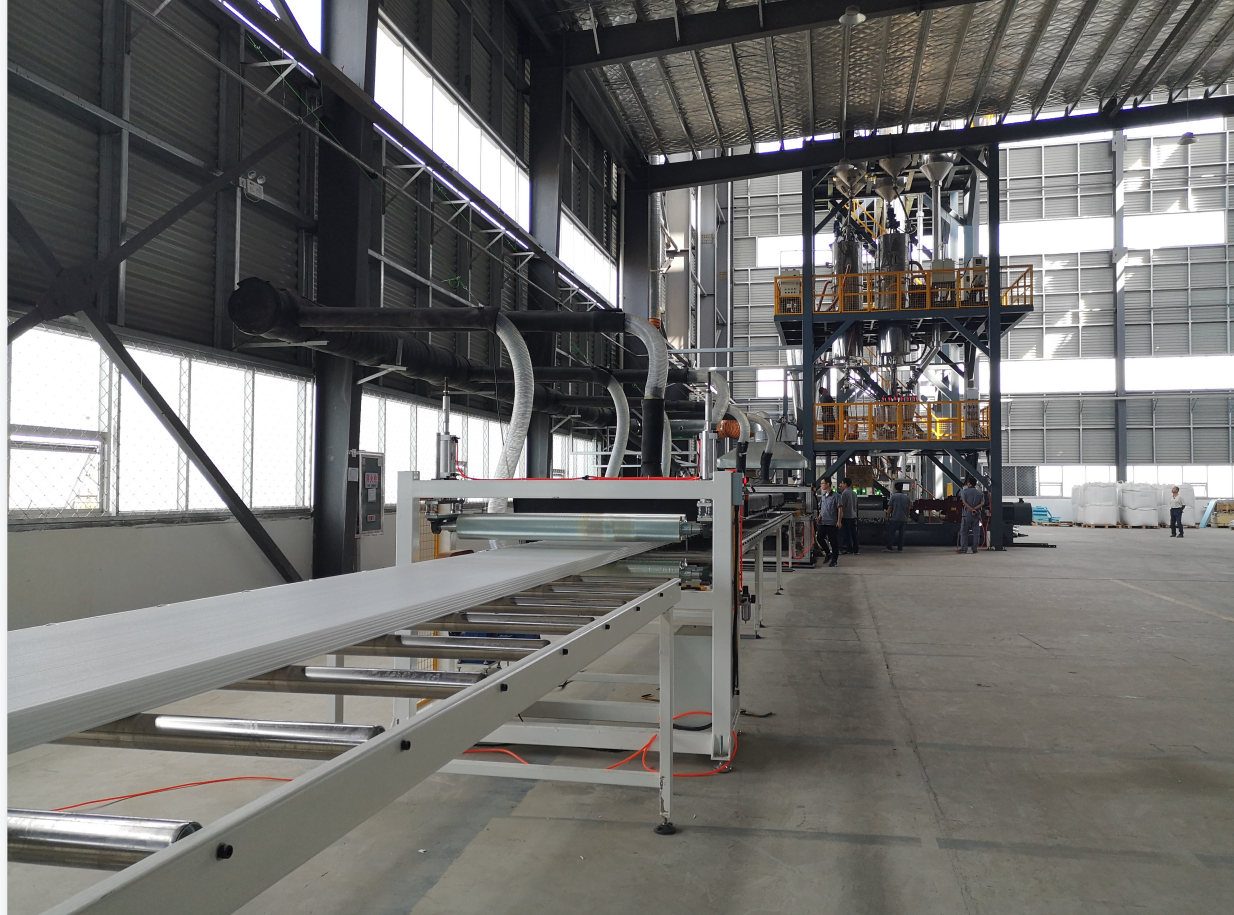 High quality of PET foam board production line  capacity 400-600kg/h PET foam equipment extrusion machine with high standard