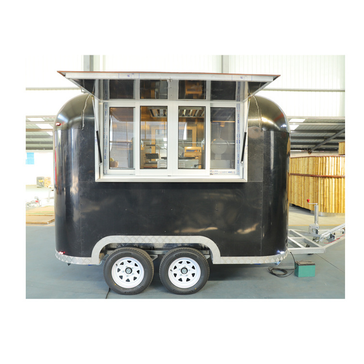 Airstream Outdoor Food Truck Container Catering Trailer For Sale