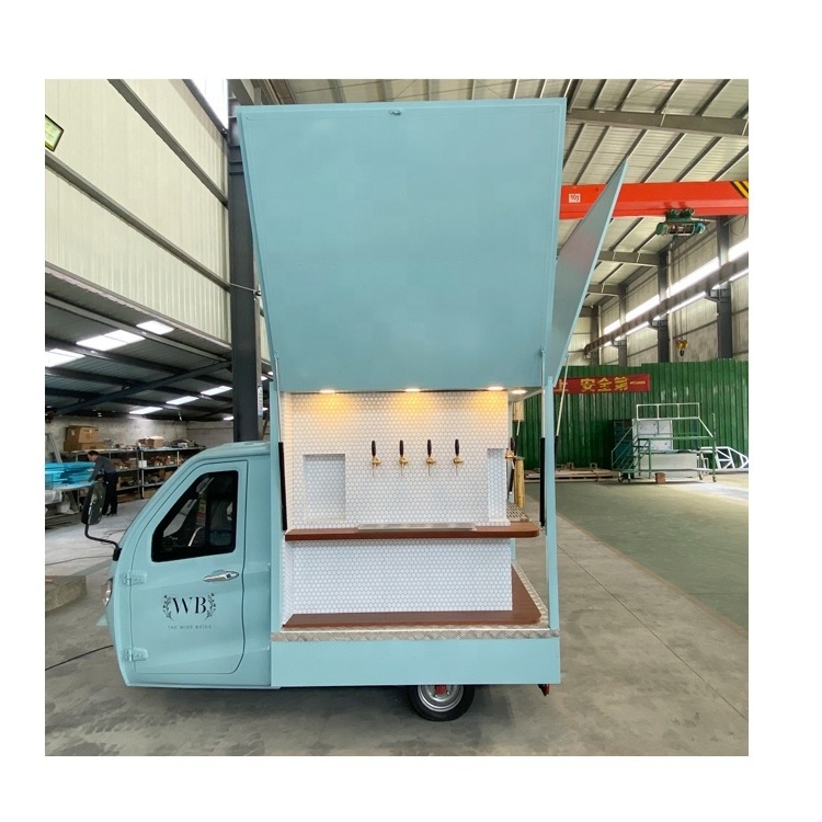 2023 Design ice cream cart with wheels for sale