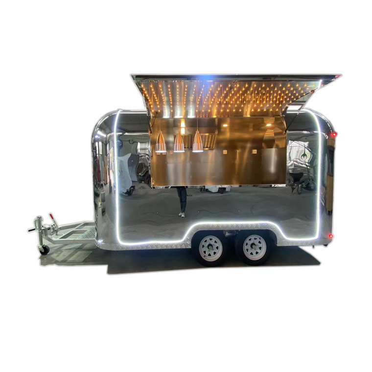 Hanyi Good Truck New Air Stream Burger Mobile Pizza Food Truck business mobile Manufactured for Delicious On-the-Go Meals