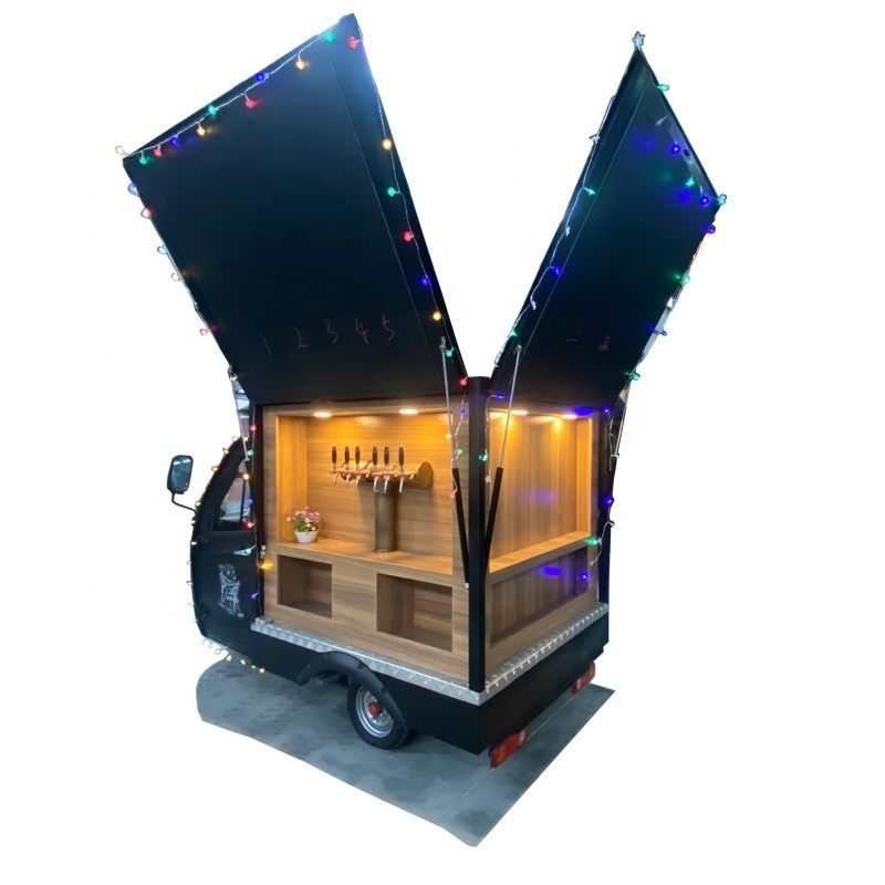 2023 Design ice cream cart with wheels for sale