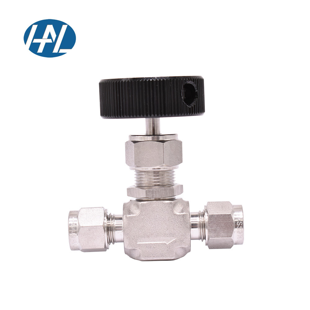 316 Stainless Steel Double Ferrules Needle Valve Integral Bonnet Needle Valves For Regulating And Shut-off