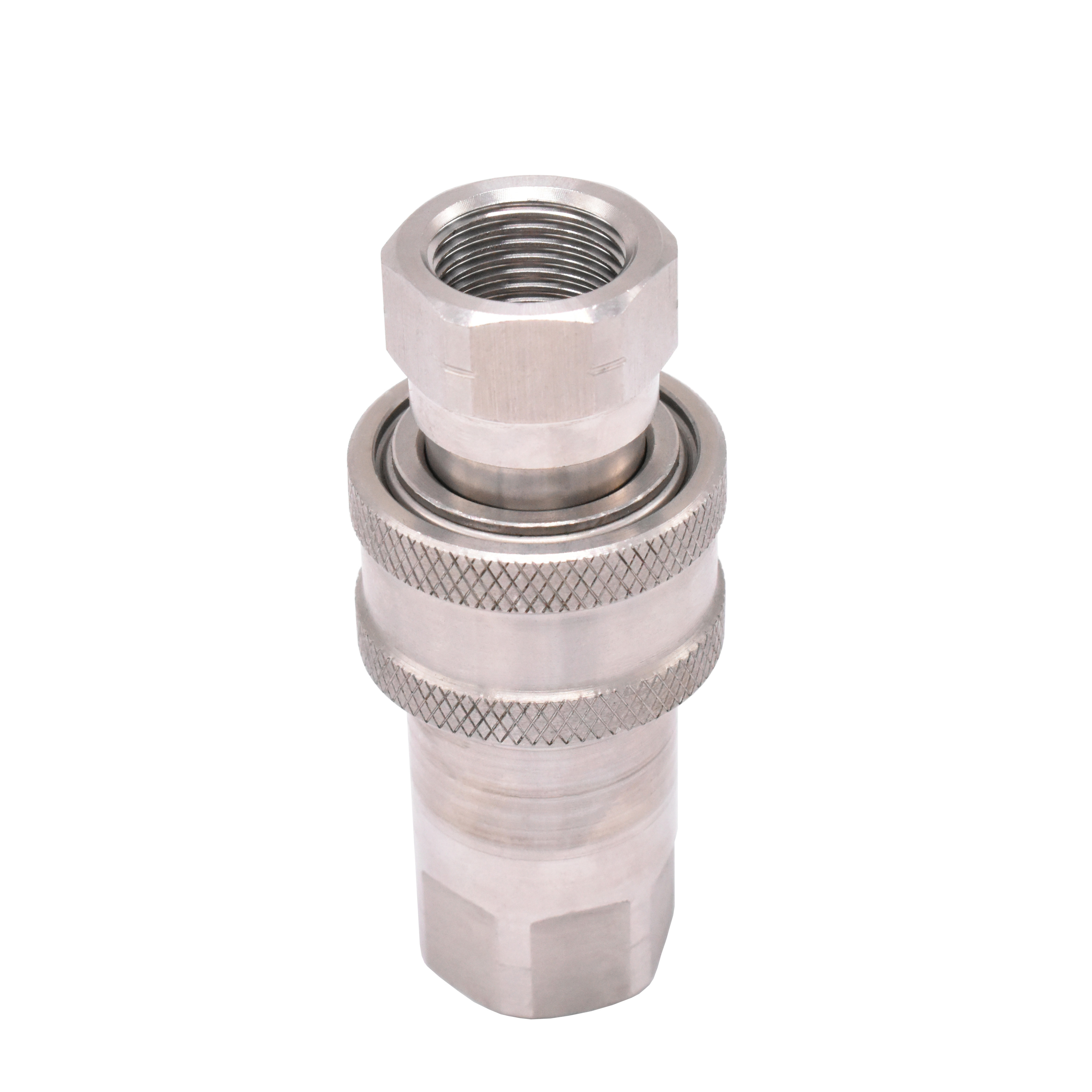 China 304 Stainless Steel Hydraulic Quick Coupling Connector with fast connector hydraulic hose quick coupling