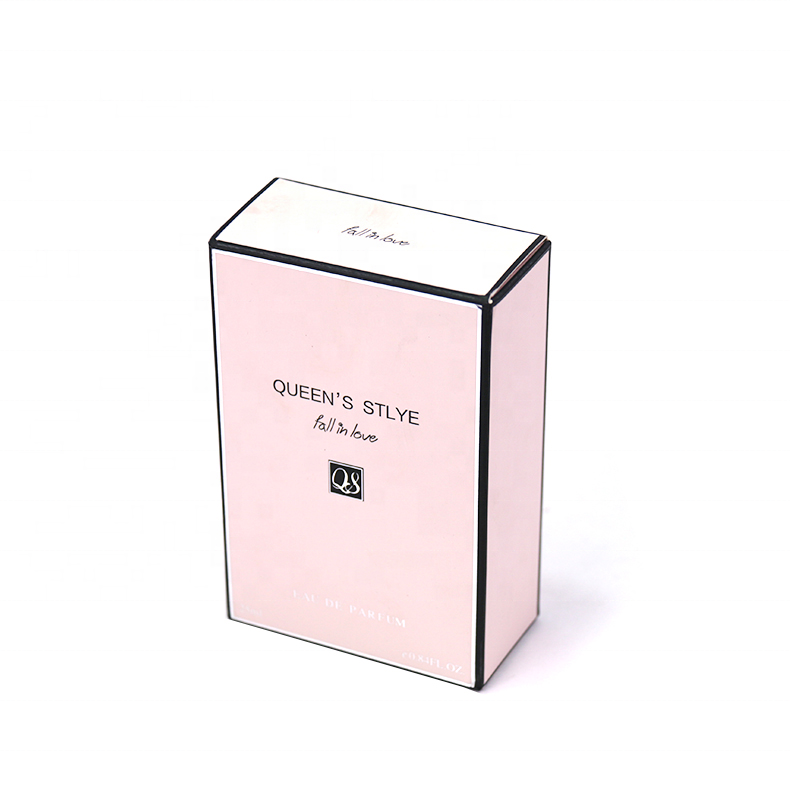 luxury perfume packaging boxes  Custom logo paper pink perfume box packaging empty perfume boxes