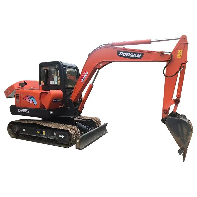 DH55 dh55-7 small used 5 ton excavator doosan korea excavator from China for sale