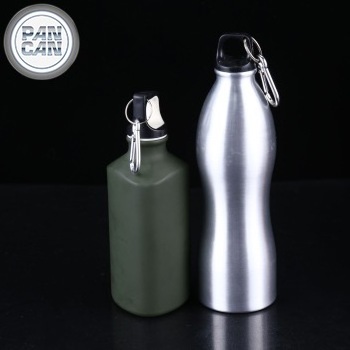 Aluminium Bottle 500ml Water Bottle Custom Aluminium Sport Direct Drinking Metal with Lid Running