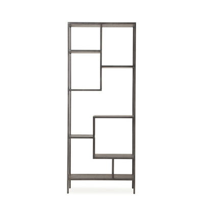 2023 Office Living Room Metal Open Display Metal Rack Shelf Bookshelf Bookcase