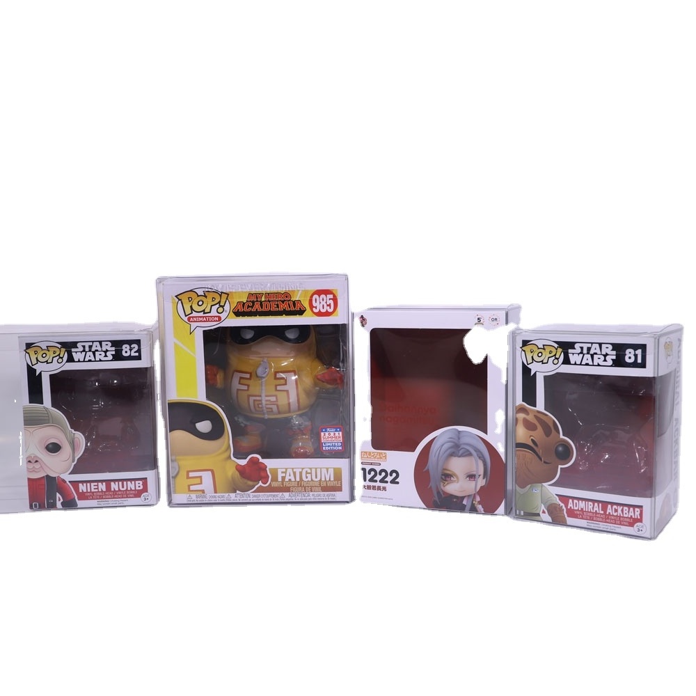 Wholesale Soft Shells Acid-Free Clear Funko Pop 4-inch Protector Box